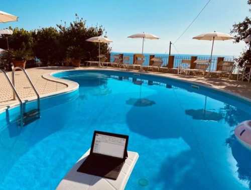 smart working in vacanza