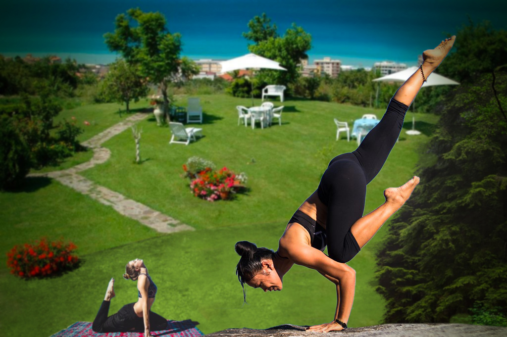 Yoga all’aperto in Calabria